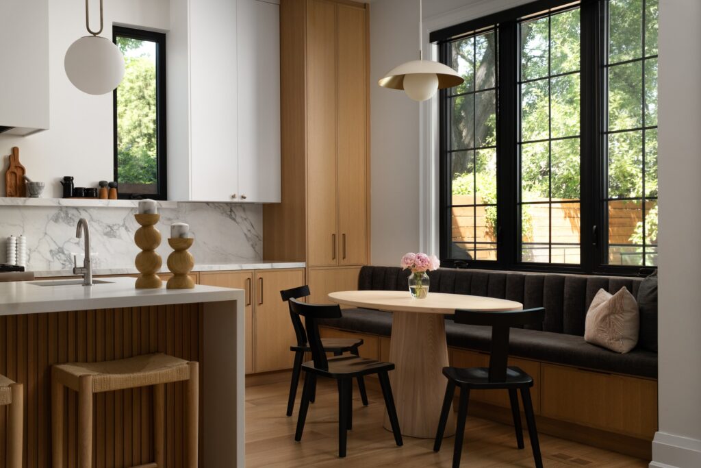 Government residence — kitchen and breakfast area